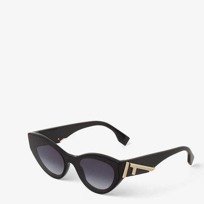 First Black Acetate Women's Sunglasses