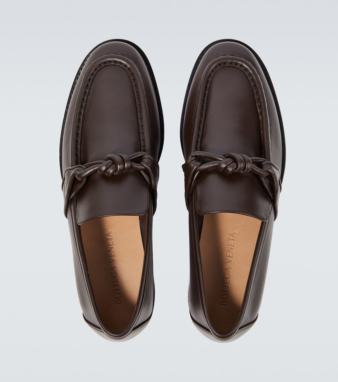 Astaire loafers in brown leather