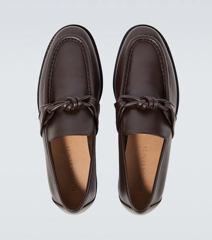 Astaire loafers in brown leather