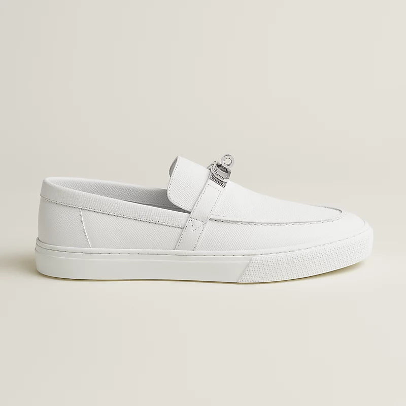 Game slip-on sneakers in all-white