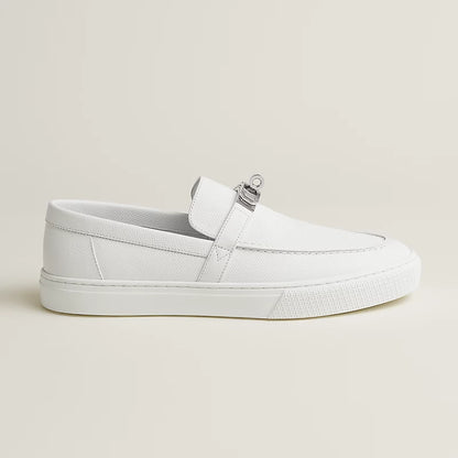 Game slip-on sneakers in all-white