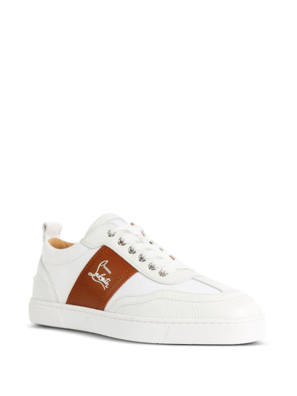 Sneakers basse Retero bianche/oro