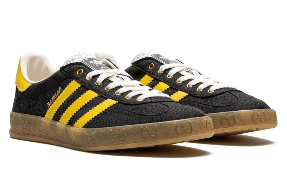 GG x Adidas Gazelle 'Black GG Monogram'