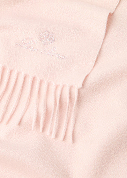 Plain Large Scarf Light Pink