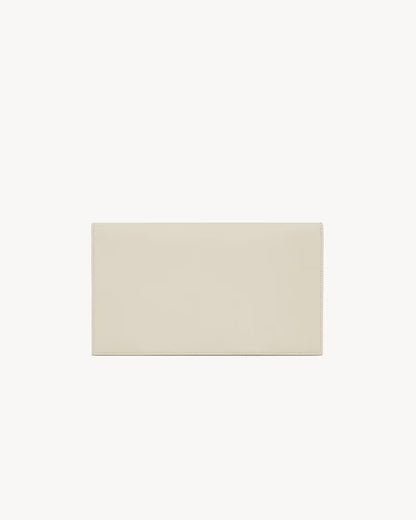 Pochette UPTOWN in pelle goffrata grain de poudre