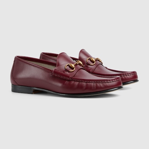 Mocassino GG Horsebit 1953 Rosso Ancora Uomo