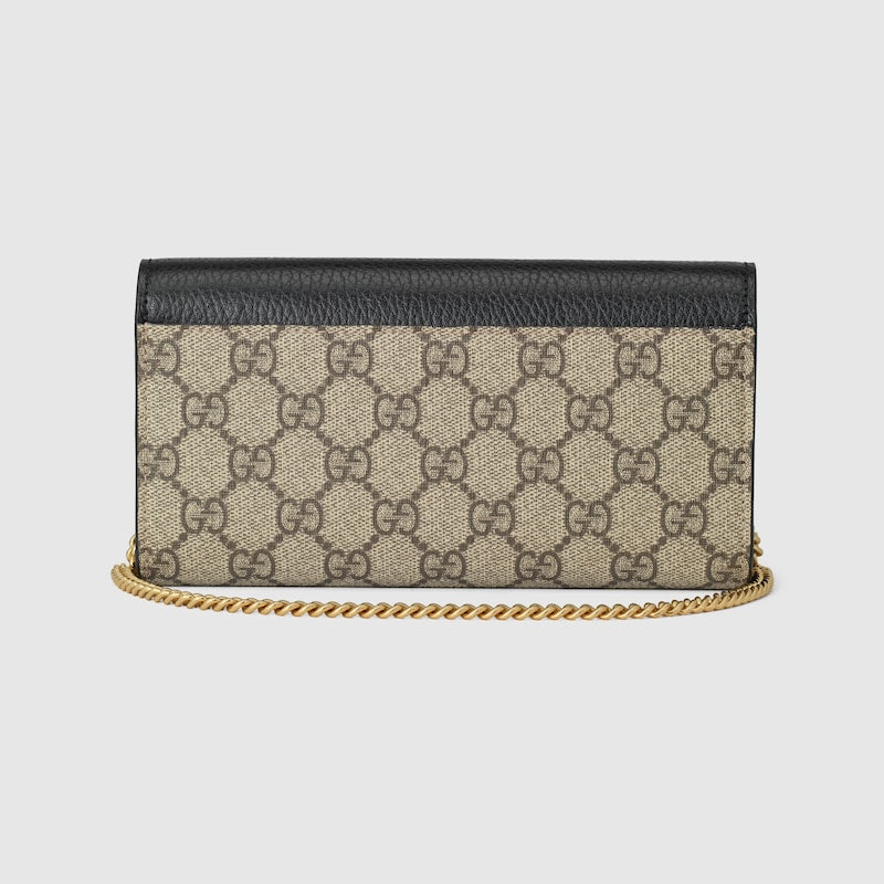 Portafoglio GG Marmont Bicolore Con Catena