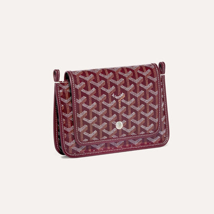 Plumet pouch-wallet Bordeaux