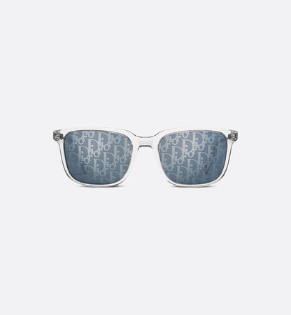 Occhiali da sole rettangolari Tag SU Crystal-Tone uomo