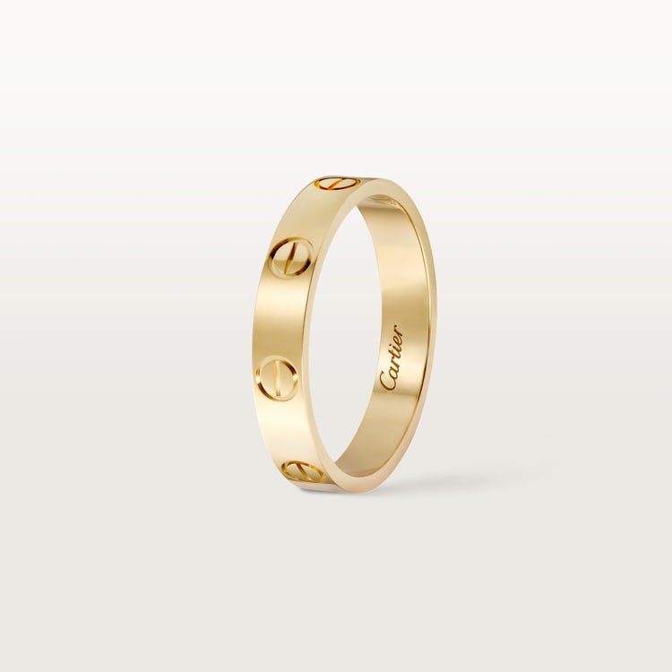 LOVE ring, small model, in gold