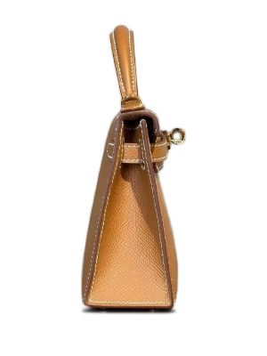 Kelly Pochette - Gold Epsom