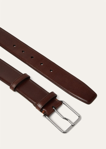 Men's Mayfair Dark Coffee/Light Onyx Belt