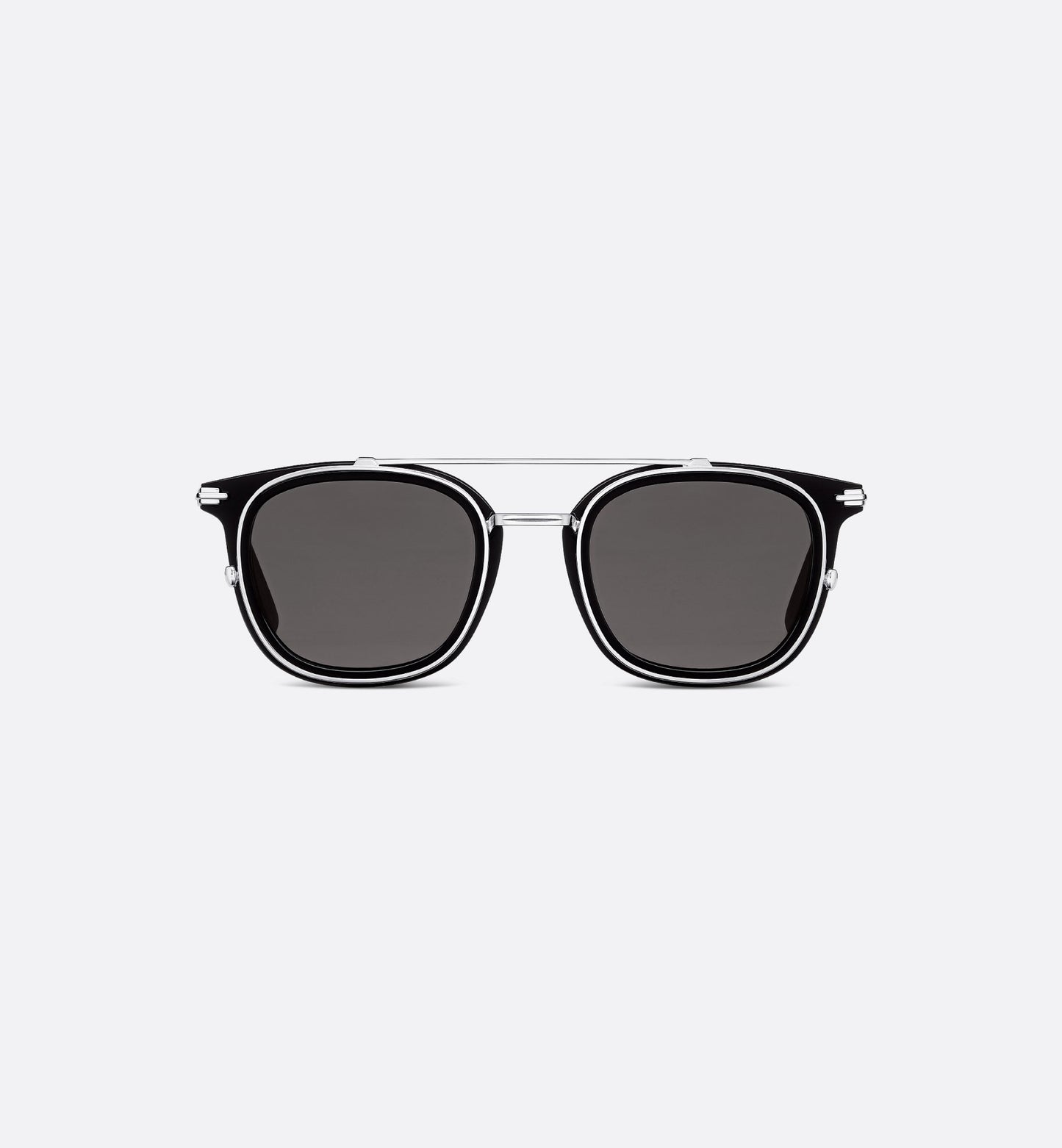 BlackSuit S14I Occhiali da sole neri quadrati in bio-acetato uomo