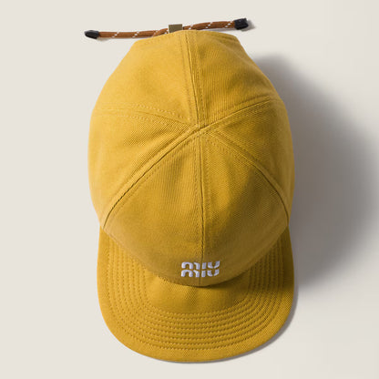 Denim Baseball Cap Topaz/Brandy