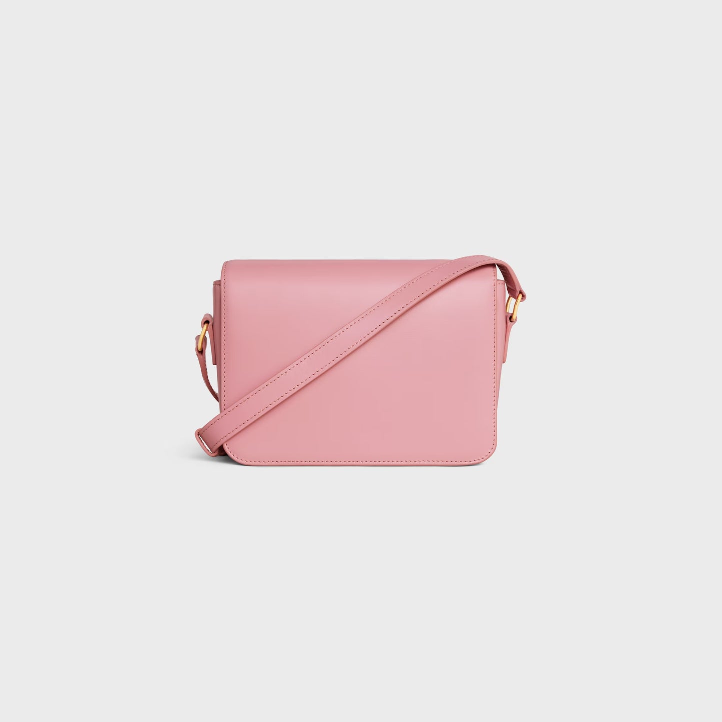 Borsa Teen Triomphe in pelle di vitello lucida rosa