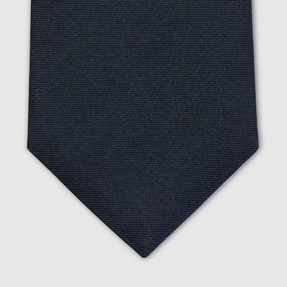 Web blue jacquard silk tie