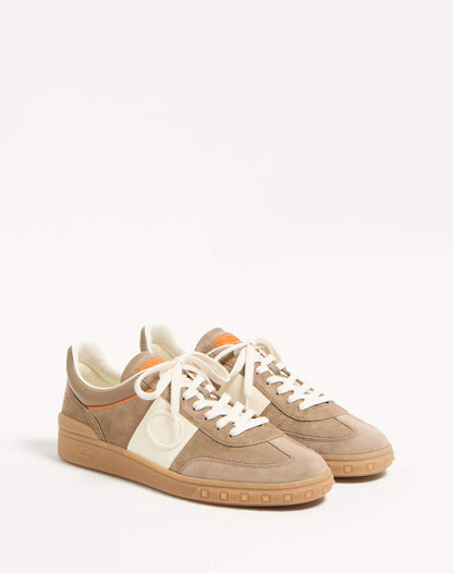 Sneaker Low Top Upvillage In Crosta KHAKI/AVORIO