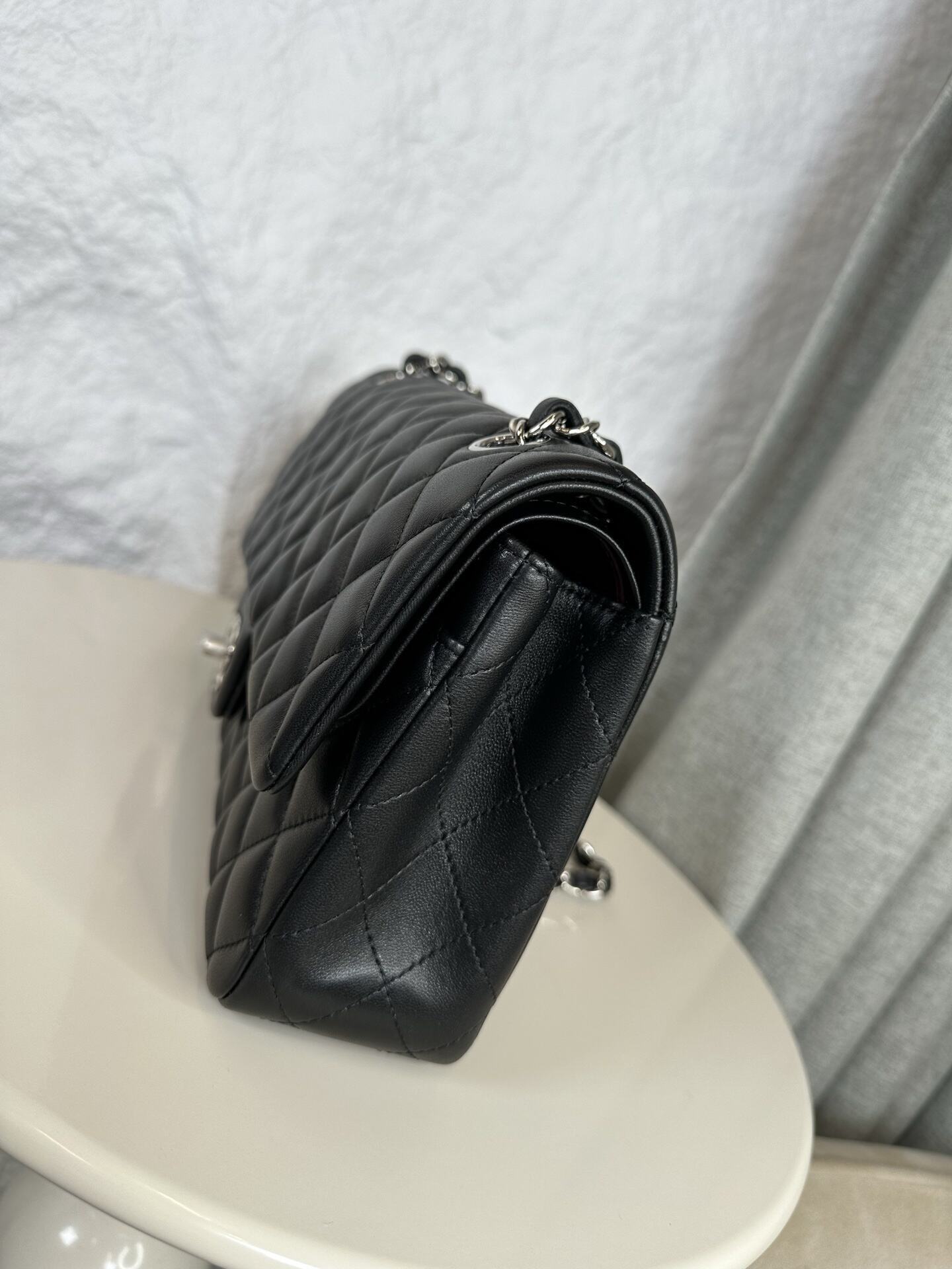 11.12 Hand Bag Nero/Argento Media