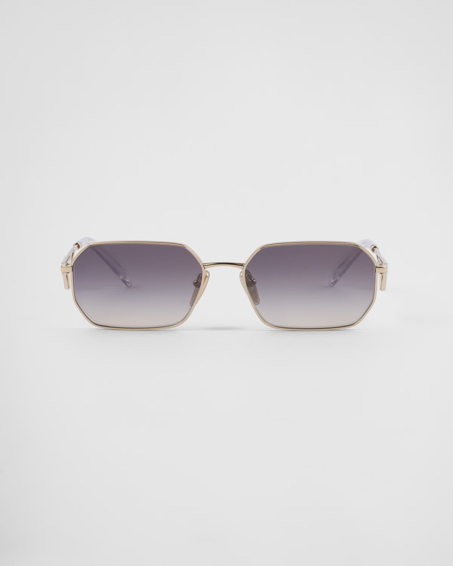 Sunglasses with Triangle Logo and Gradient Iris Lenses