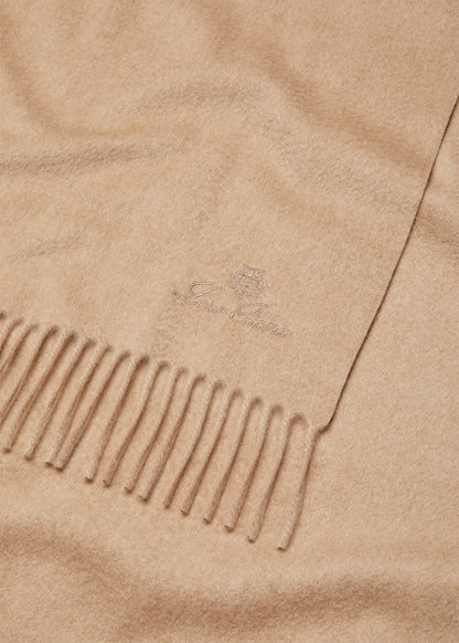 Extra Large Plain Golden Shade Melange Scarf