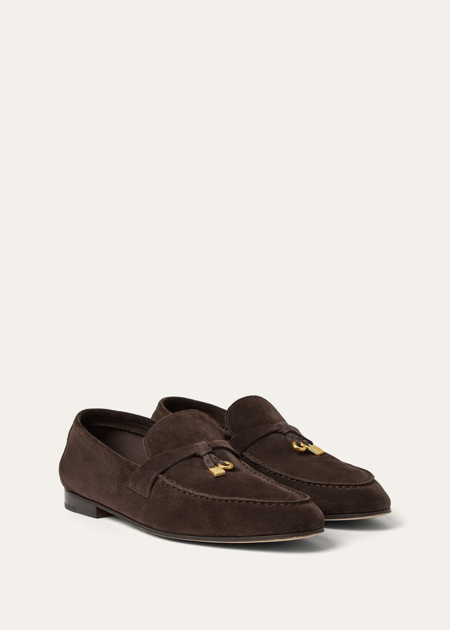 Joan Cedar Bronze Loafers