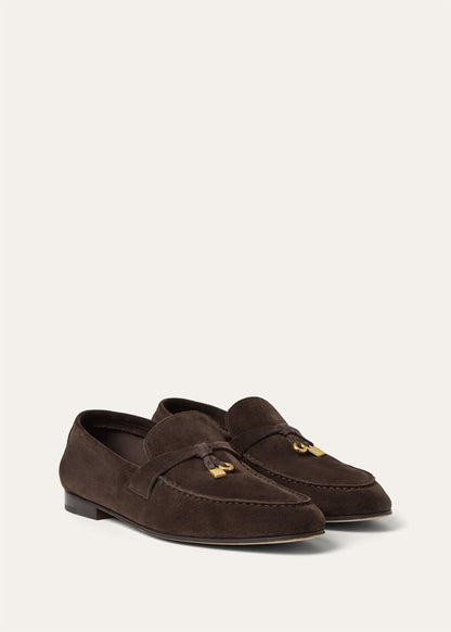Joan Cedar Bronze Loafers