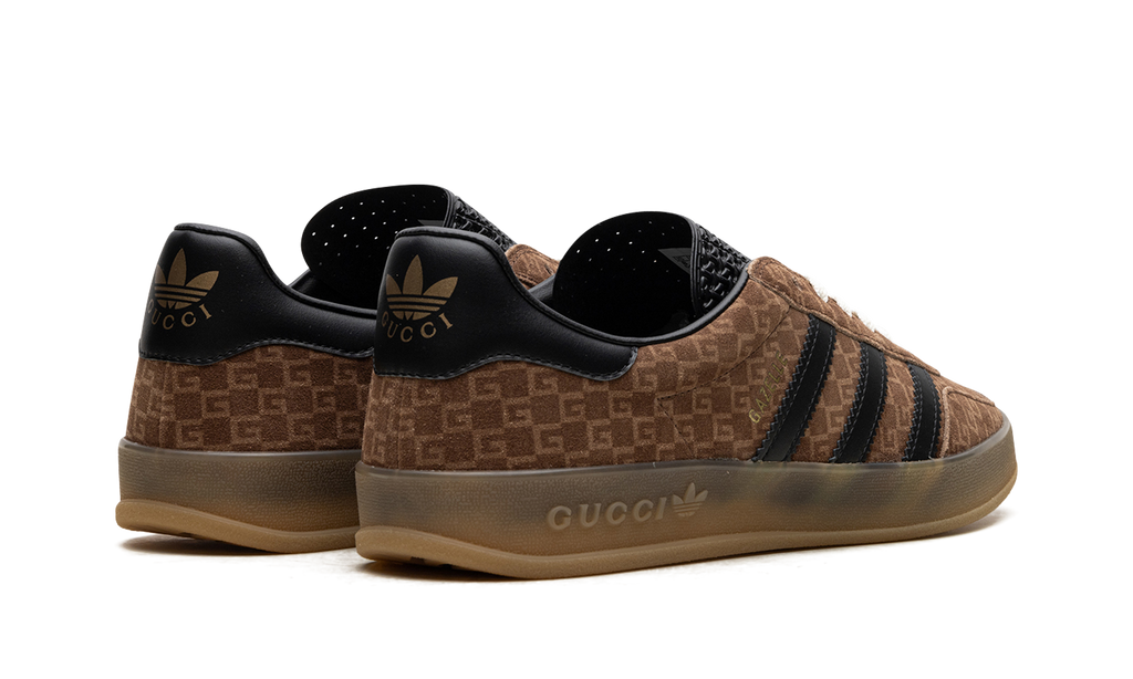 GG Monogram x Adidas Gazelle Brown