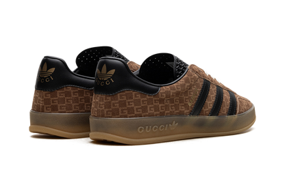 GG Monogram x Adidas Gazelle Brown
