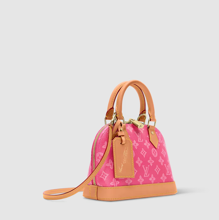 Alma BB Rose Ballerine Monogram