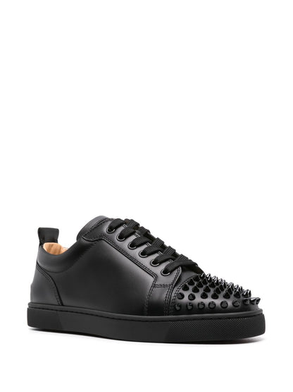 Sneakers in pelle Junior Spikes nero