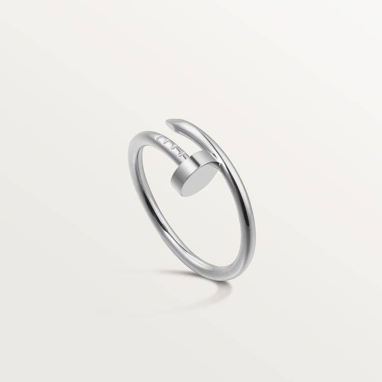 Juste un Clou ring in white gold