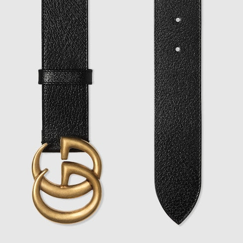 GG Marmont wide belt black men