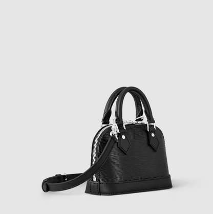 Alma Nano Epi Leather Black