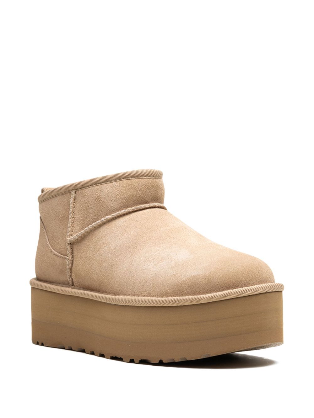 Stivaletti Classic Ultra Mini Platform “Sand”