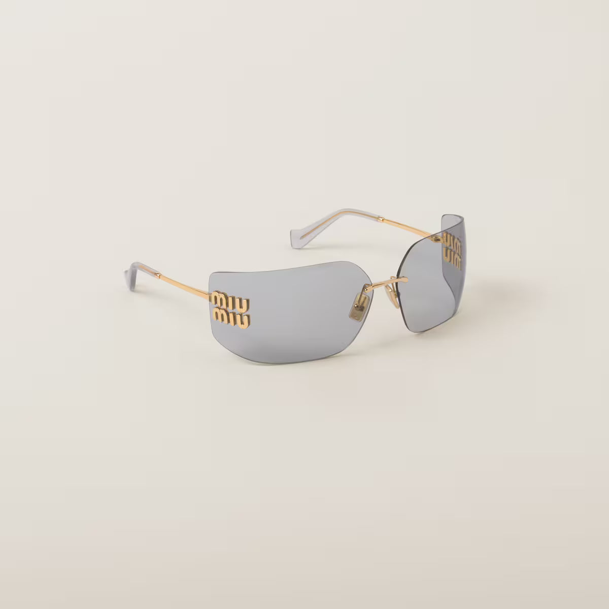 Aube Sunglasses Light Grey Lenses Large Version
