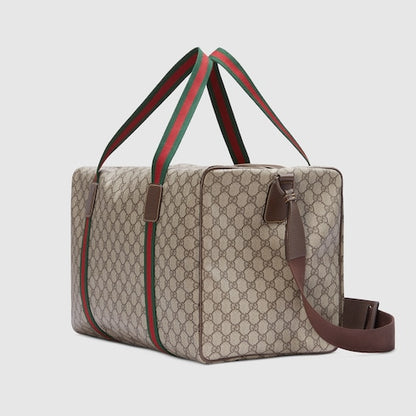 Mittelgroße Reisetasche mit Webdetails