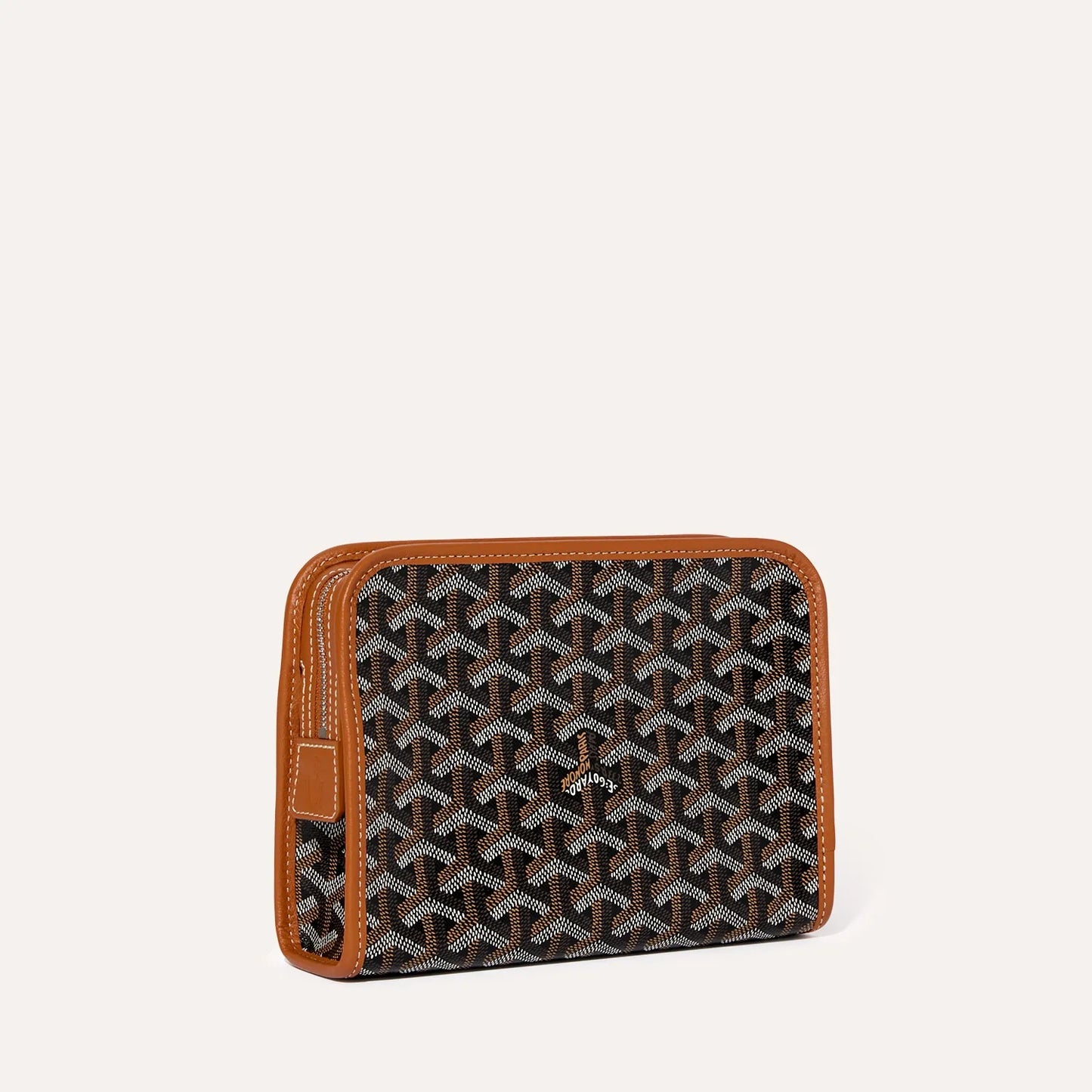 Jouvence PM Toiletry Bag Black & Tan