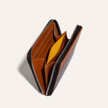 Matignon PM Wallet Black & Tan