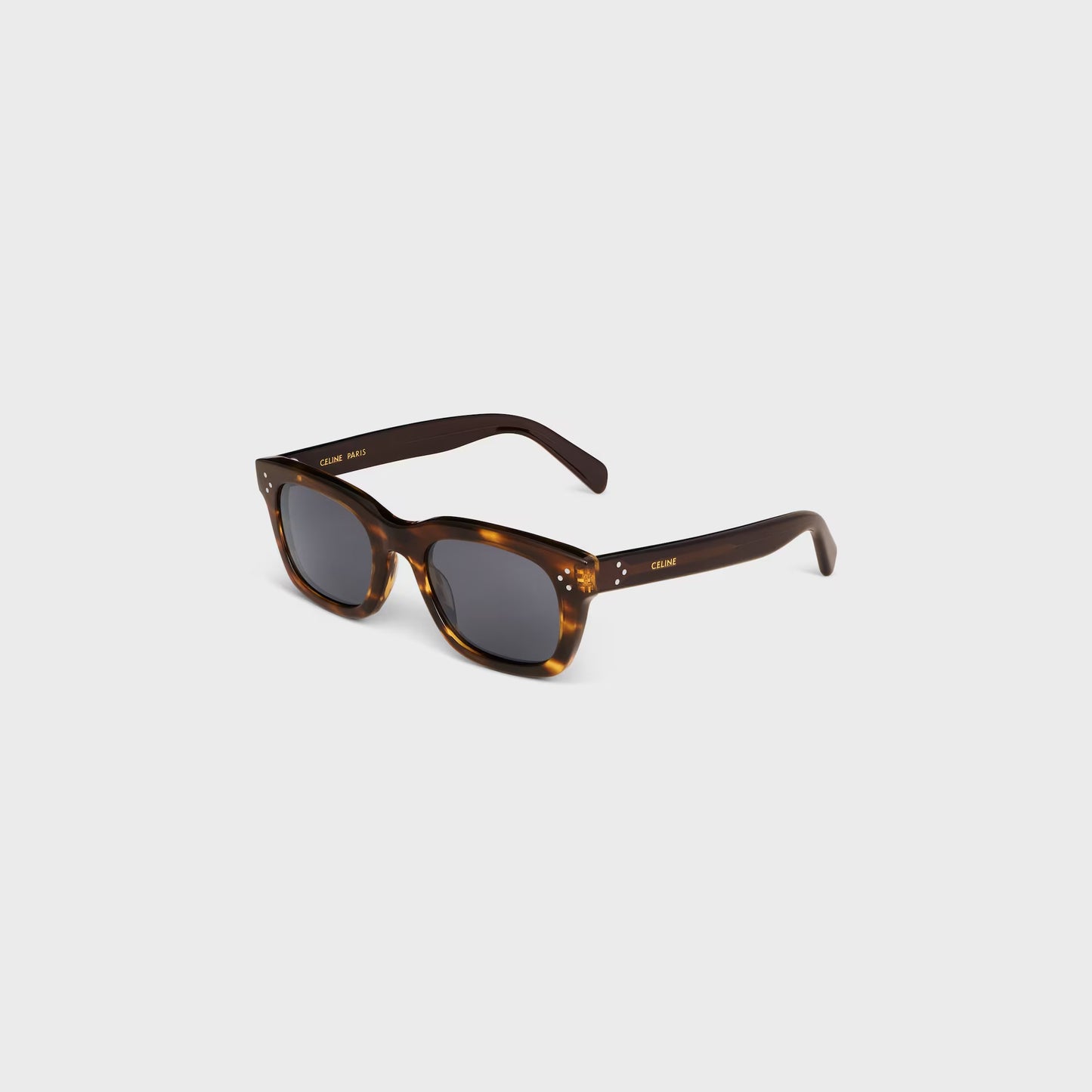 Occhiali da sole Black Frame 41 in acetato avana a righe