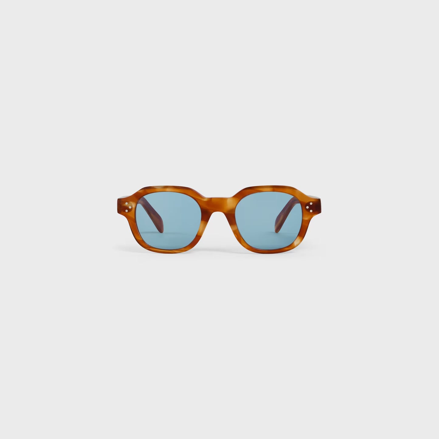 Occhiali da sole Black Frame 60 in acetato avana biondo