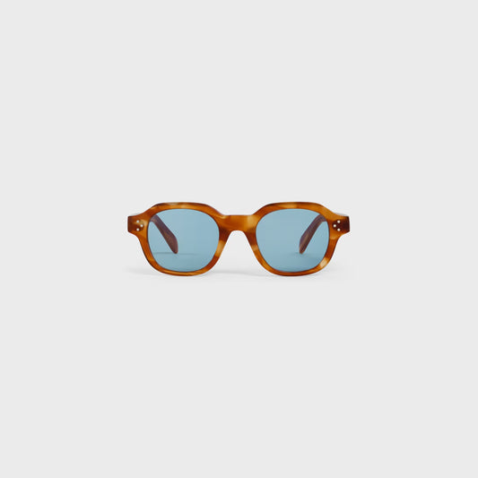 Occhiali da sole Black Frame 60 in acetato avana biondo