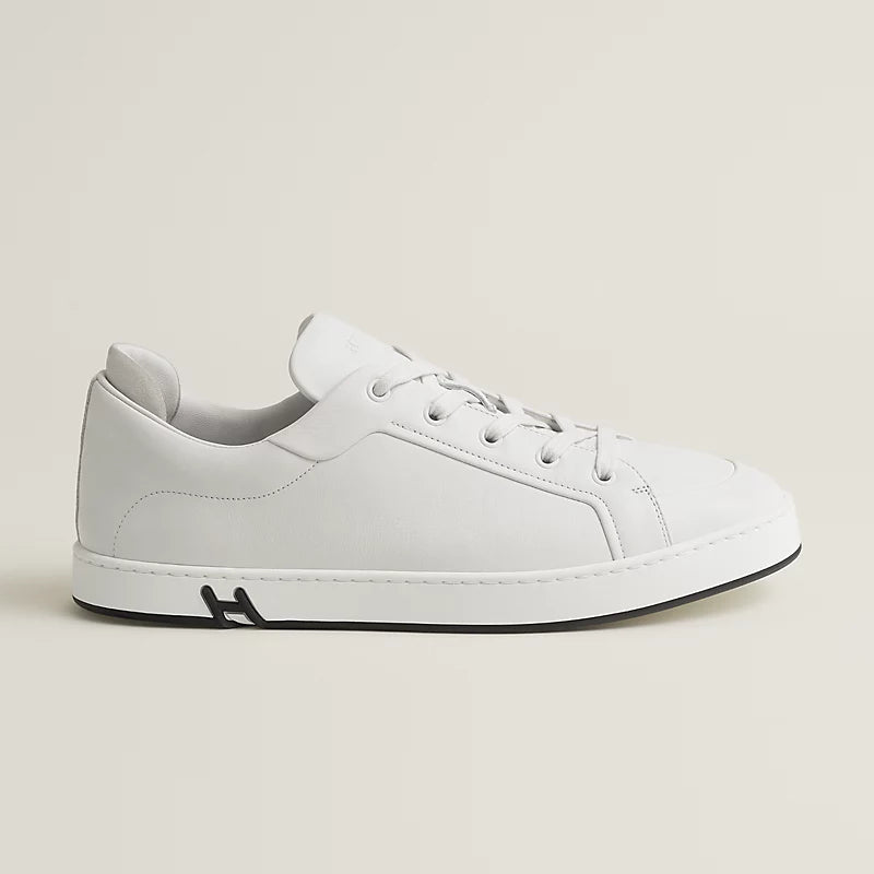 weiß/schwarzer Kinder-Sneaker