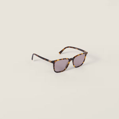 Miu Regard Sunglasses Mauve Lenses