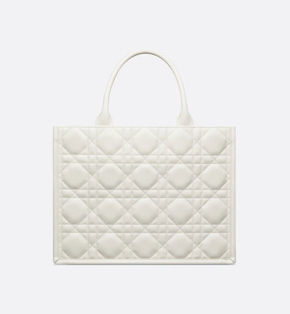 Borsa grande Dior Book Tote Bianca