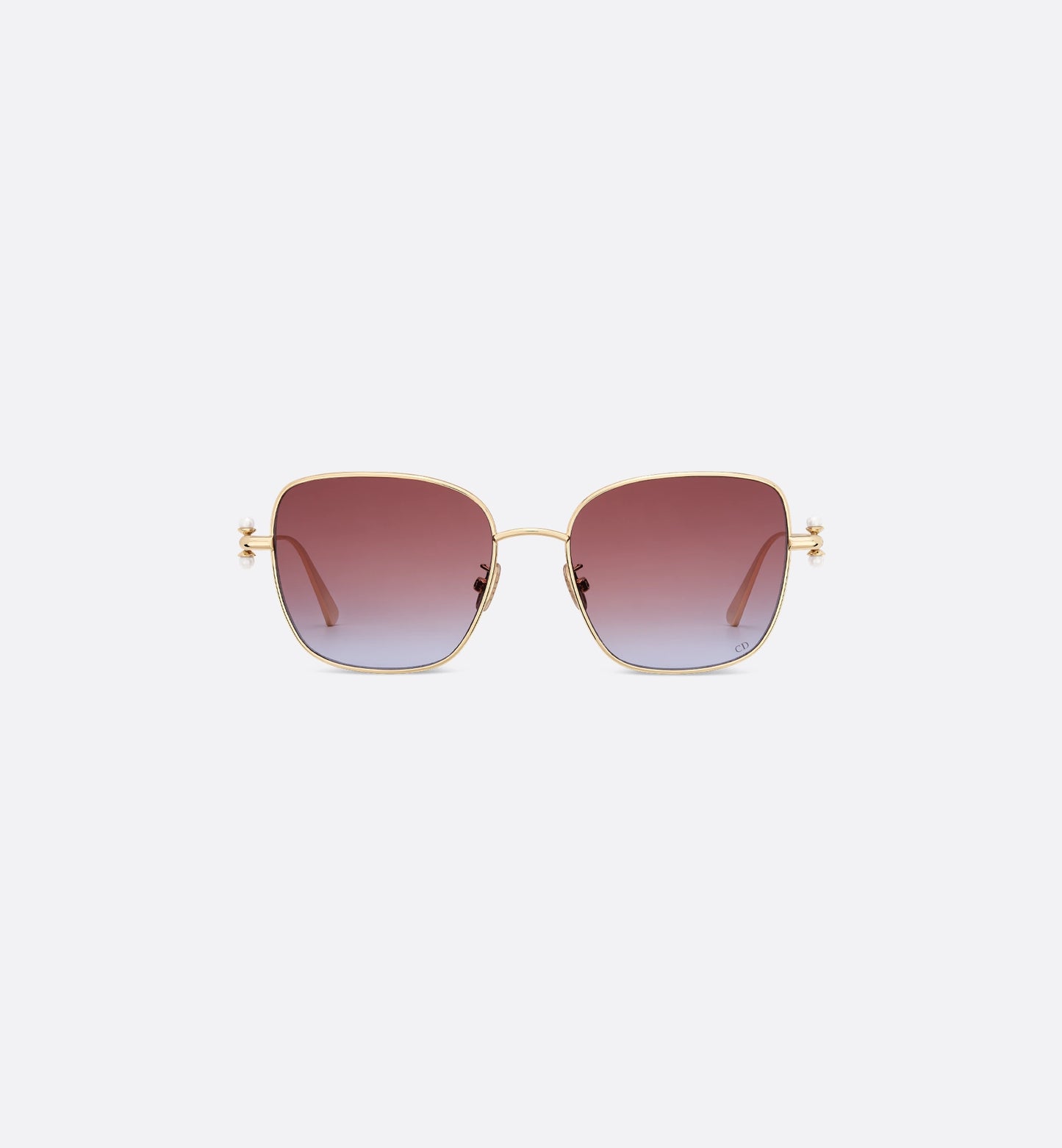 Women's Tribales S1U square sunglasses with brown to indigo gradient