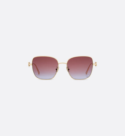 Women's Tribales S1U square sunglasses with brown to indigo gradient