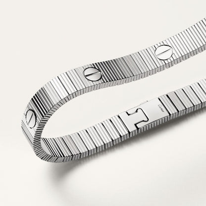 LOVE Unlimited flexible bracelet in silver