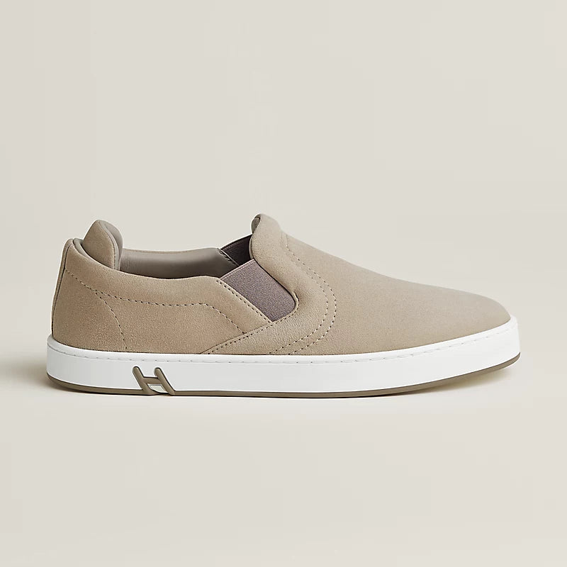 Lucky slip-on sneaker beige pebble
