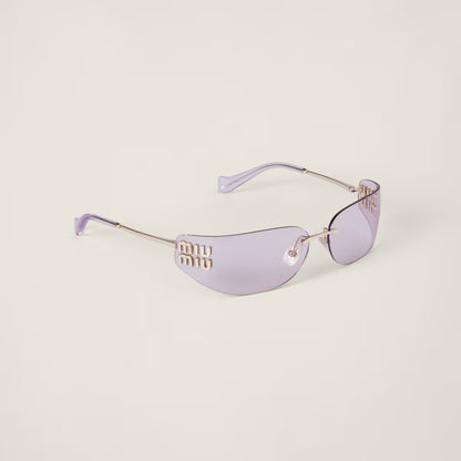 Aube Sunglasses Light Pink Lenses