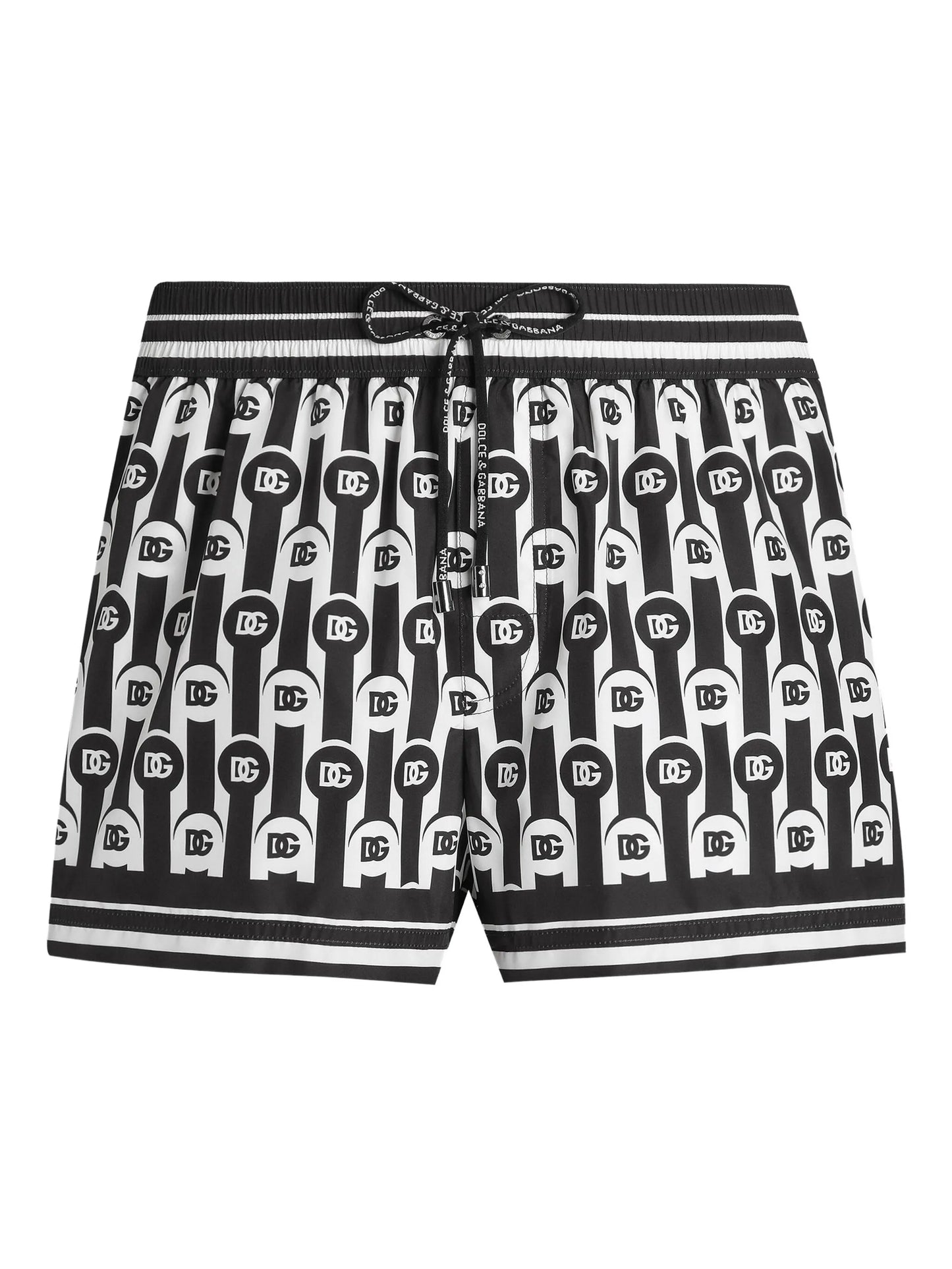 Costume da bagno con motivo a logo